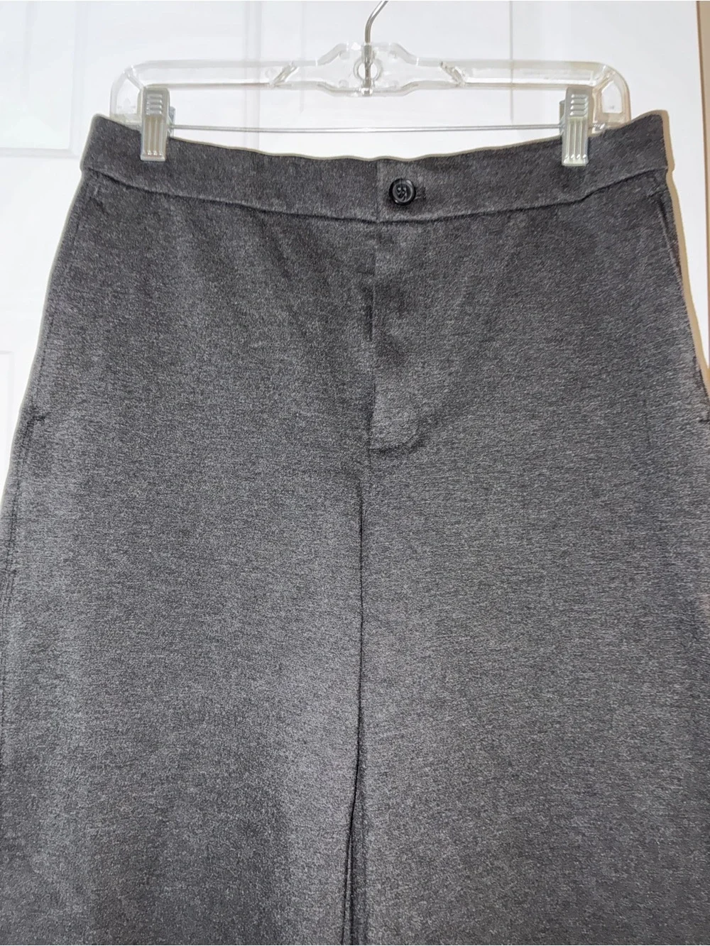 Like‎ New Banana Republic High-rise Wide Leg Ponte Pull on Pant Sz M